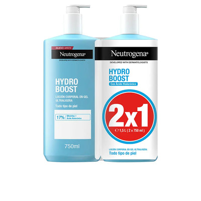NEUTROGENA-Pacote de loção corporal em gel HYDRO BOOST 2 x 750 ml-DrShampoo - Perfumaria e Cosmética
