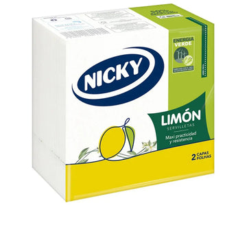 NICKY-Guardanapos LIMÃO 33x33 2 camadas-DrShampoo - Perfumaria e Cosmética Imagem principal do produto