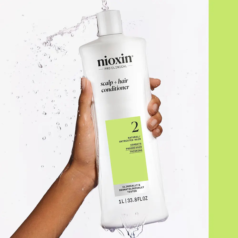 NIOXIN-SISTEMA 2 - Condicionador - Cabelos Naturais com Enfraquecimento Avançado 1000 ml-DrShampoo - Perfumaria e Cosmética