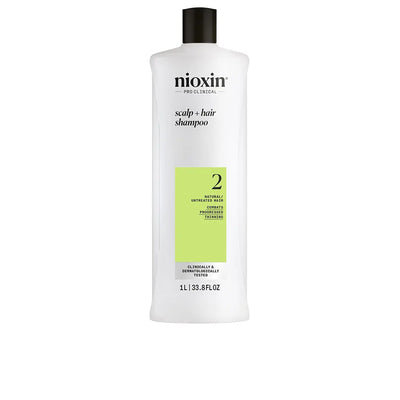 NIOXIN-SISTEMA 2 - Shampoo - Cabelo Natural com Enfraquecimento Avançado 1000 ml-DrShampoo - Perfumaria e Cosmética