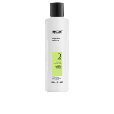 NIOXIN-SISTEMA 2 - Shampoo - Cabelo Natural com Enfraquecimento Avançado 300 ml-DrShampoo - Perfumaria e Cosmética