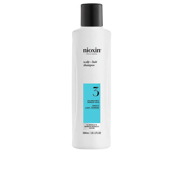 NIOXIN-SISTEMA 3 - Shampoo - Cabelos Tingidos e Danificados com Leve Enfraquecimento 300 ml-DrShampoo - Perfumaria e Cosmética Main image