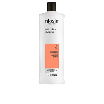 NIOXIN-SISTEMA 4 - Shampoo - Cabelos Tingidos e Danificados com Enfraquecimento Avançado 1000 ml-DrShampoo - Perfumaria e Cosmética Main image