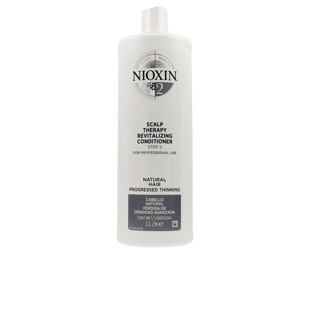 NIOXIN-SYSTEM 2 condicionador revitalizante para cabelos finos 1000 ml-DrShampoo - Perfumaria e Cosmética