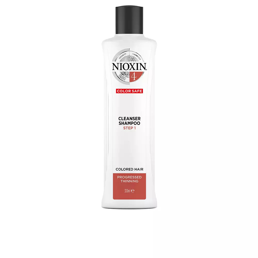 NIOXIN-SYSTEM 4 Shampoo volumizante cabelo fino muito fraco 300 ml-DrShampoo - Perfumaria e Cosmética