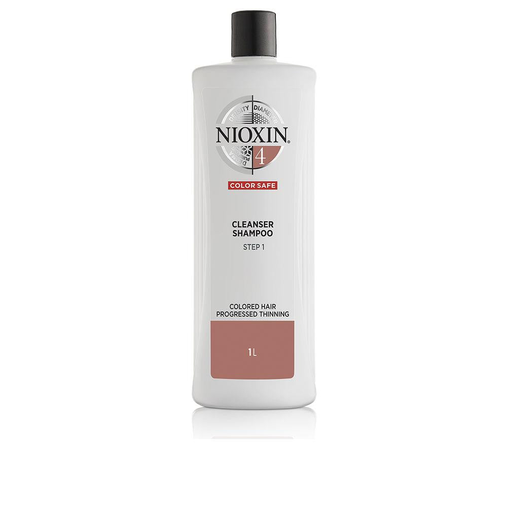 NIOXIN-SYSTEM 4 shampoo volumizing very weak fine hair 1000 ml-DrShampoo - Perfumaria e Cosmética