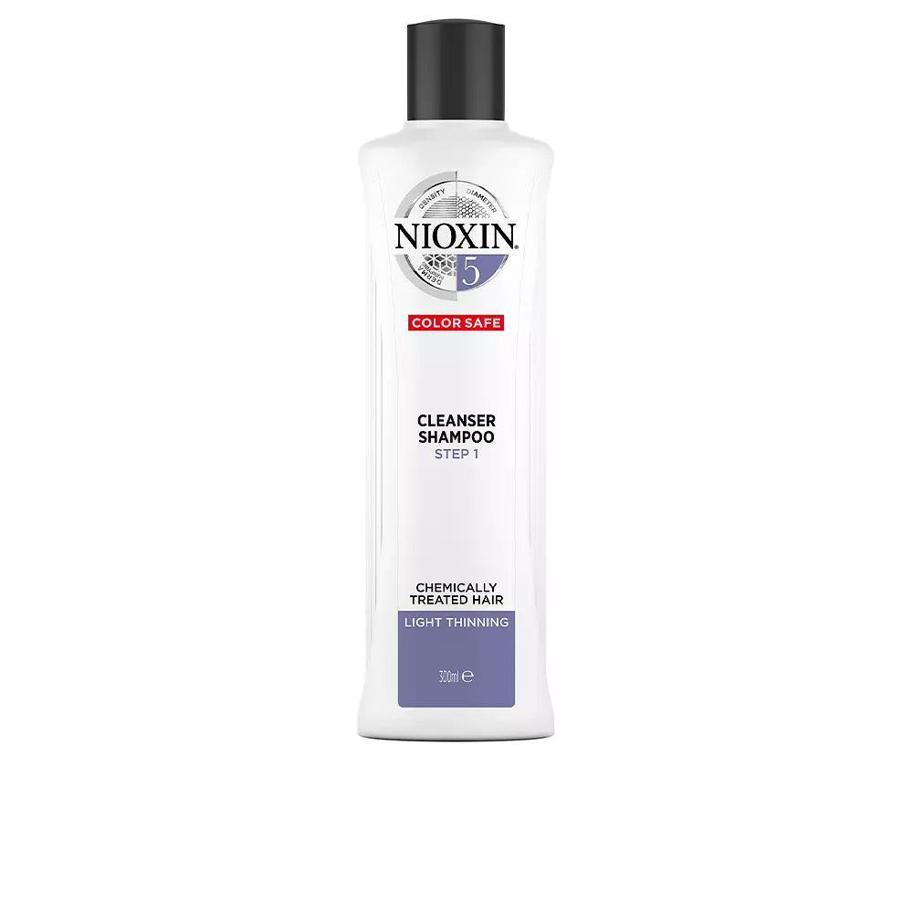 NIOXIN-SYSTEM 5 shampoo volumizador para cabelos fracos e grossos 300 ml-DrShampoo - Perfumaria e Cosmética