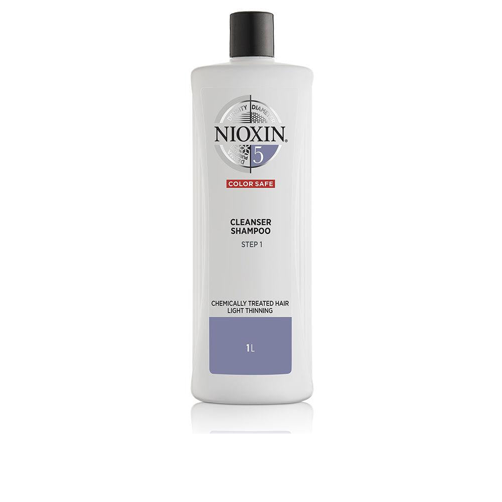 NIOXIN-SYSTEM 5 shampoo volumizing weak coarse hair 1000 ml-DrShampoo - Perfumaria e Cosmética