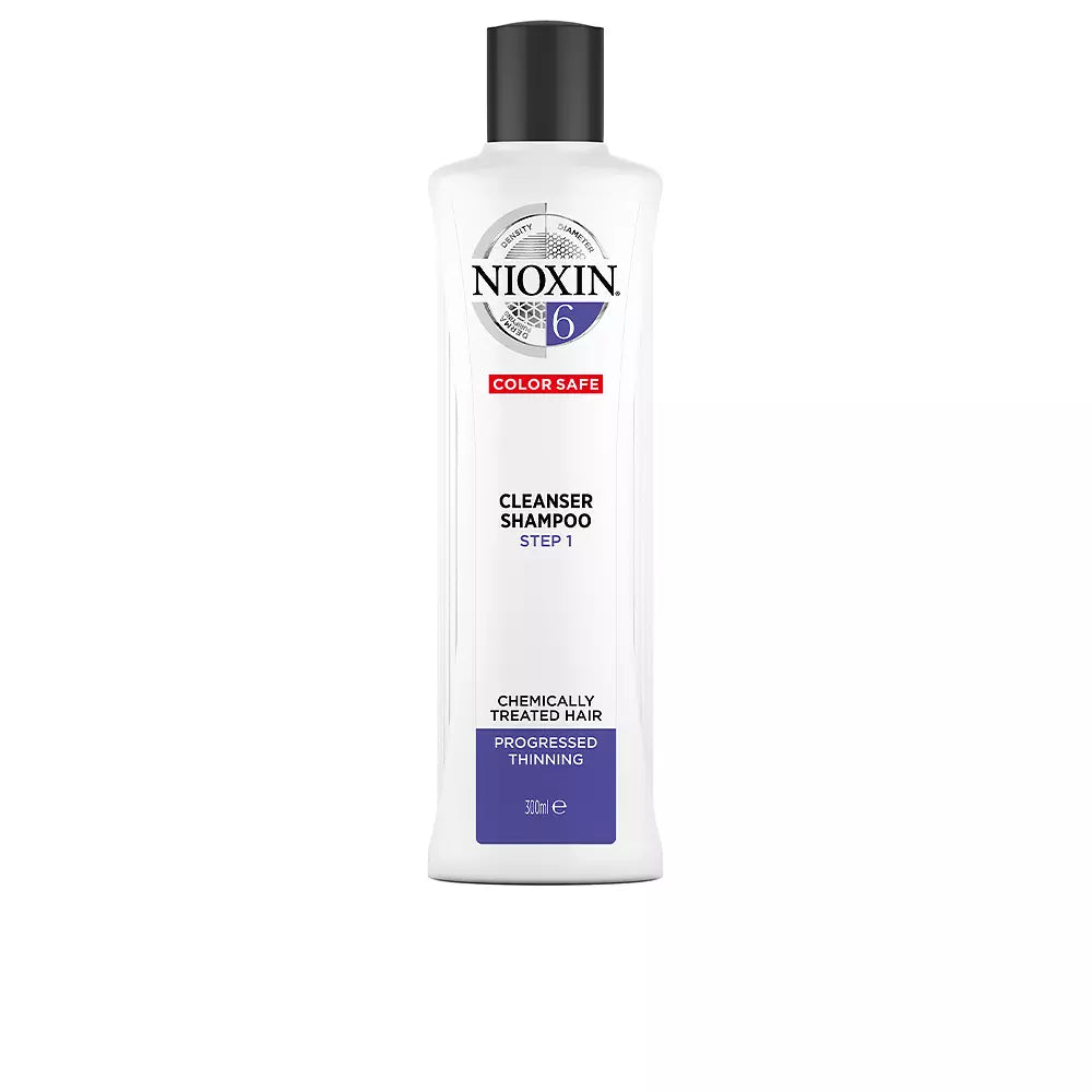 NIOXIN-SYSTEM 6 champô volumizador para cabelo grosso muito fraco 300 ml-DrShampoo - Perfumaria e Cosmética