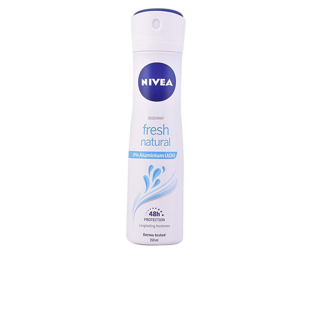 NIVEA-0% ALUMÍNIO spray desodorante natural fresco 150 ml-DrShampoo - Perfumaria e Cosmética