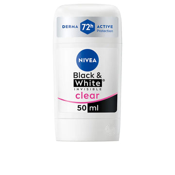 NIVEA-BLACK & WHITE INVISIBLE desodorante em sticks 50 ml.-DrShampoo - Perfumaria e Cosmética Main image