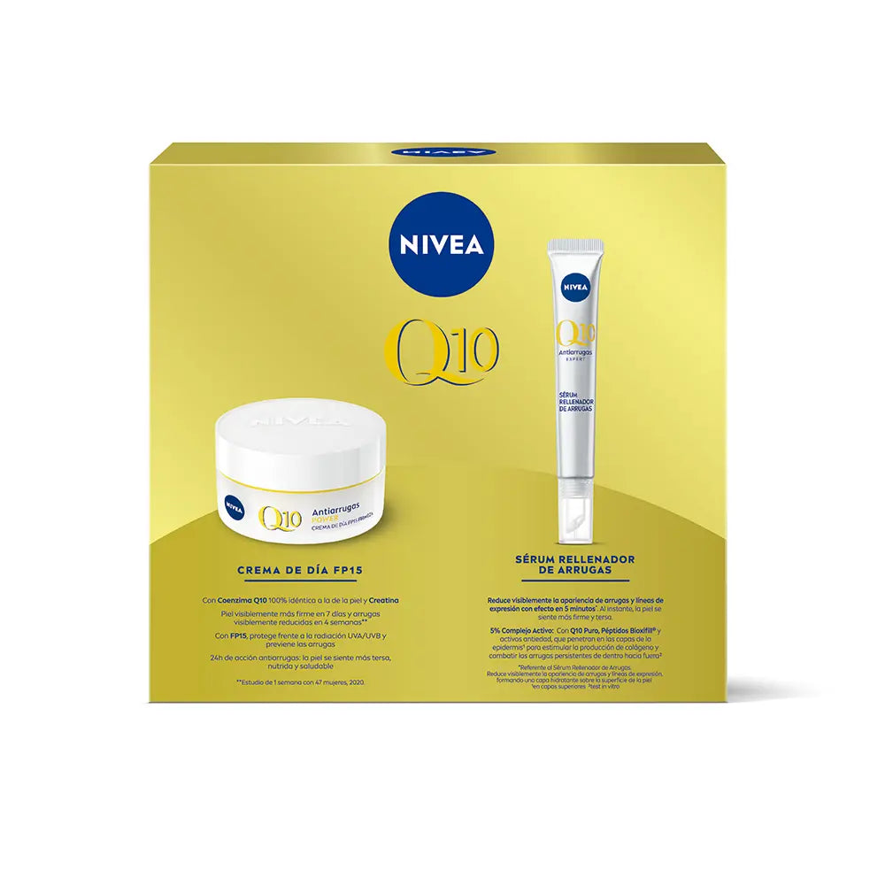 NIVEA-CASO DE TRATAMENTO ANTI-ENVELHECIMENTO Q10 2 unid.-DrShampoo - Perfumaria e Cosmética