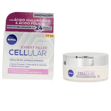 NIVEA-CELLULAR FILLER hyaluronic folic creme de dia SPF30 50 ml-DrShampoo - Perfumaria e Cosmética Main image