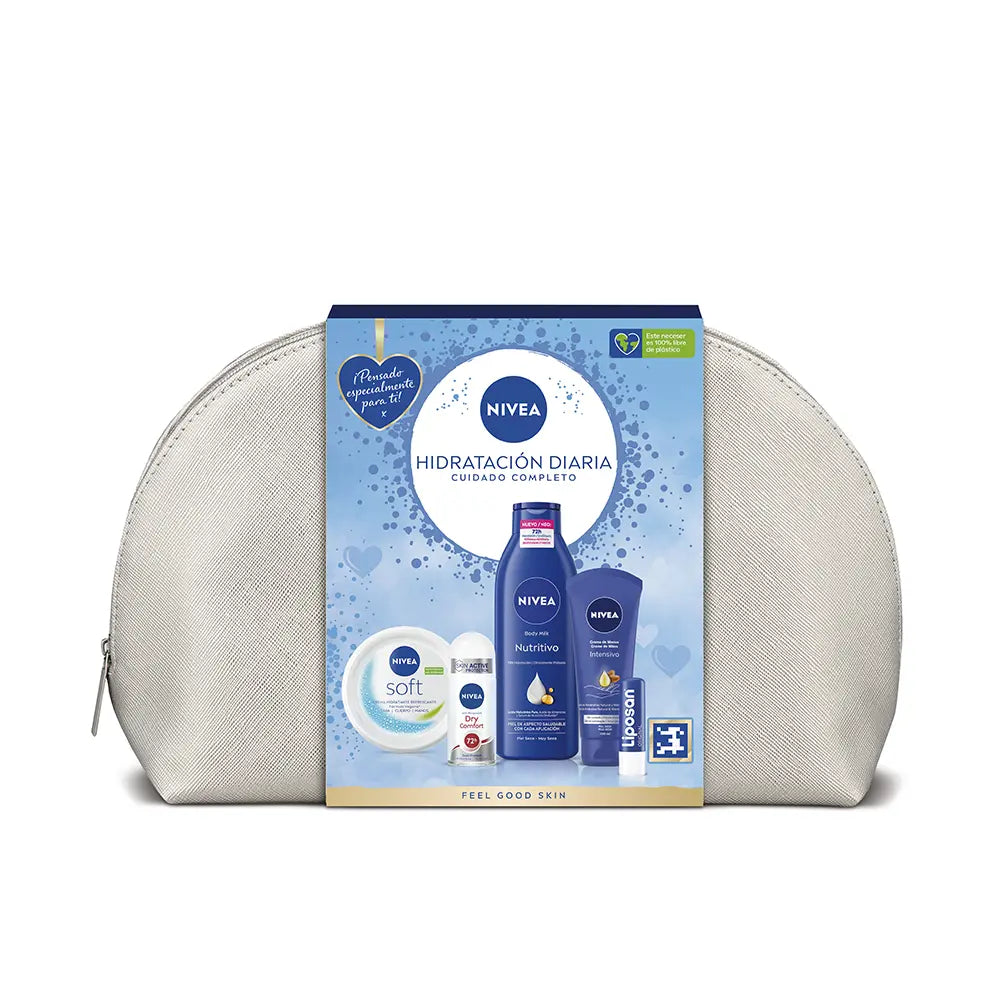 NIVEA-CONJUNTO DE HIDRATAÇÃO DIÁRIA 5 pcs.-DrShampoo - Perfumaria e Cosmética