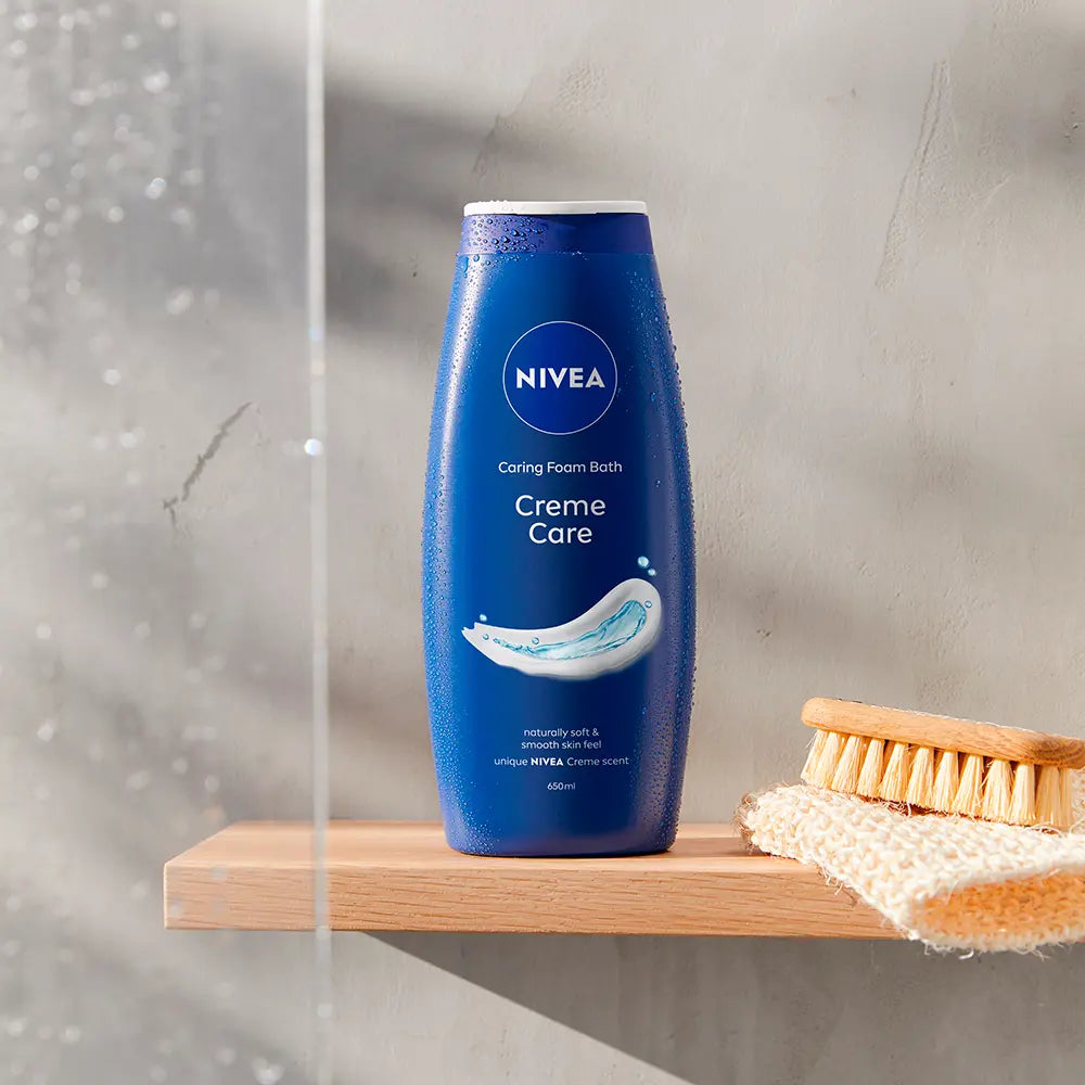 NIVEA-CREME CARE creme de banho gel 650 ml.-DrShampoo - Perfumaria e Cosmética