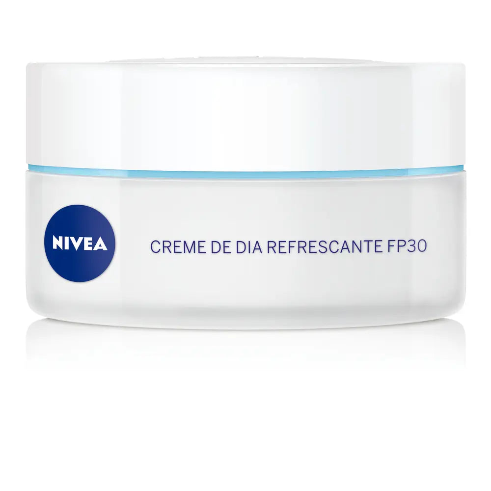 NIVEA-CREME DE DIA REFRESCANTE hidratação e refrescante FPS30 50 ml-DrShampoo - Perfumaria e Cosmética