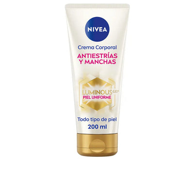 NIVEA-CREME PARA O CORPO ANTI-ESTRIA LUMINOUS 630º ANTI-SPOT 200 ml-DrShampoo - Perfumaria e Cosmética