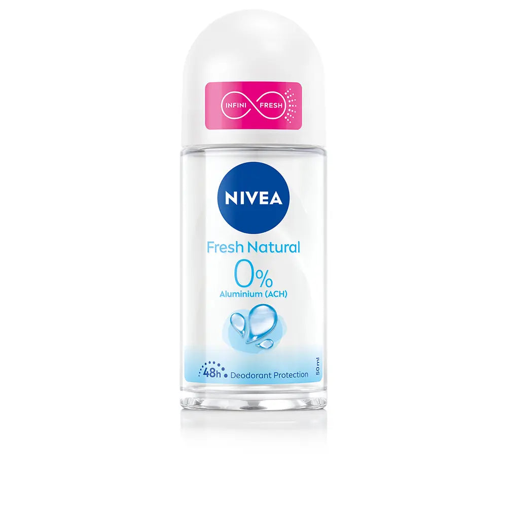 NIVEA-DESODORANTE ROLL-ON NATURAL FRESCO 50 ML-DrShampoo - Perfumaria e Cosmética