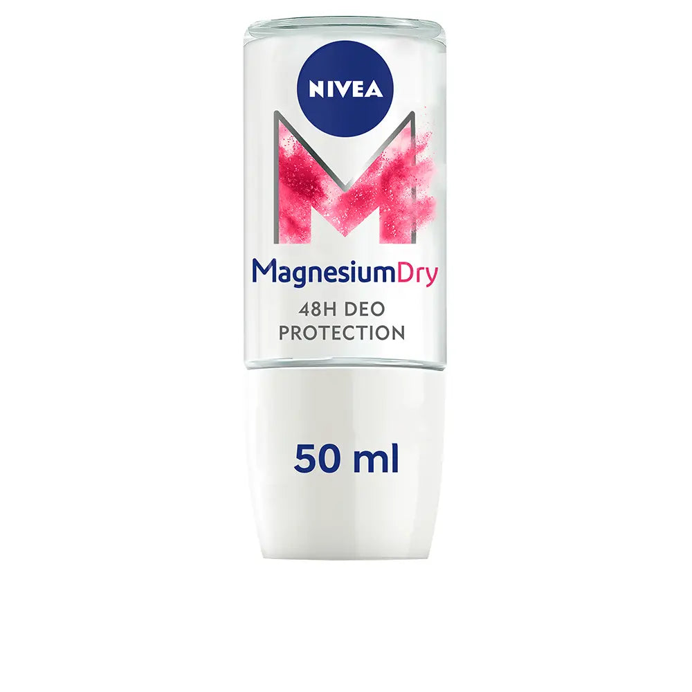 NIVEA-DESODORANTE ROLL-ON SECO DE MAGNÉSIO 50 ml-DrShampoo - Perfumaria e Cosmética