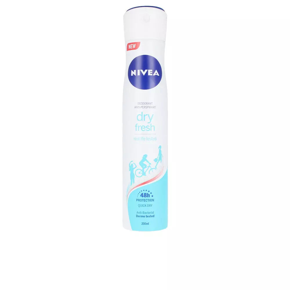 NIVEA-DRY COMFORT FRESH deo spray 200 ml-DrShampoo - Perfumaria e Cosmética