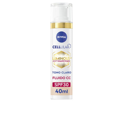 NIVEA-LUMINOSO 630º ANTI MANCHA CC fluido FPS30 #transparente 40 ml-DrShampoo - Perfumaria e Cosmética