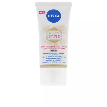 NIVEA-LUMINOUS 630º ANTI-MANCHAS creme de mãos spf15 50 ml-DrShampoo - Perfumaria e Cosmética Main image