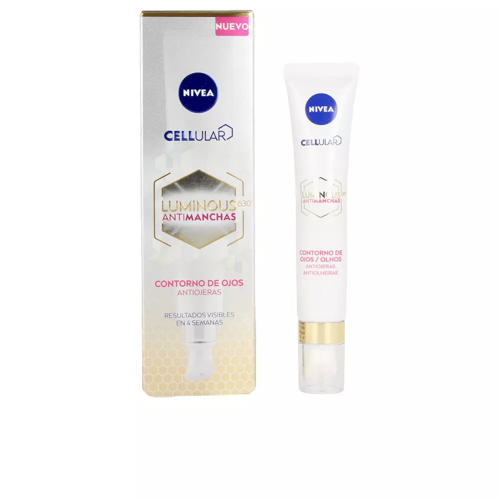 NIVEA-LUMINOUS 630º ANTI-MARKET contorno de olhos 15 ml-DrShampoo - Perfumaria e Cosmética