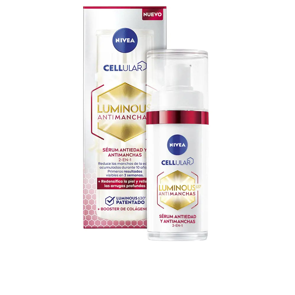NIVEA-LUMINOUS 630º sérum ANTI-MERCADO 2em1-DrShampoo - Perfumaria e Cosmética