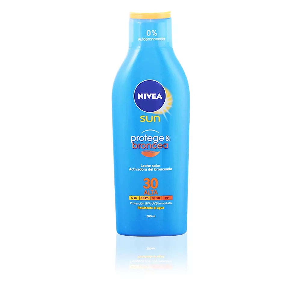 NIVEA-Leite SUN PROTECT & TAN SPF30 200 ml-DrShampoo - Perfumaria e Cosmética
