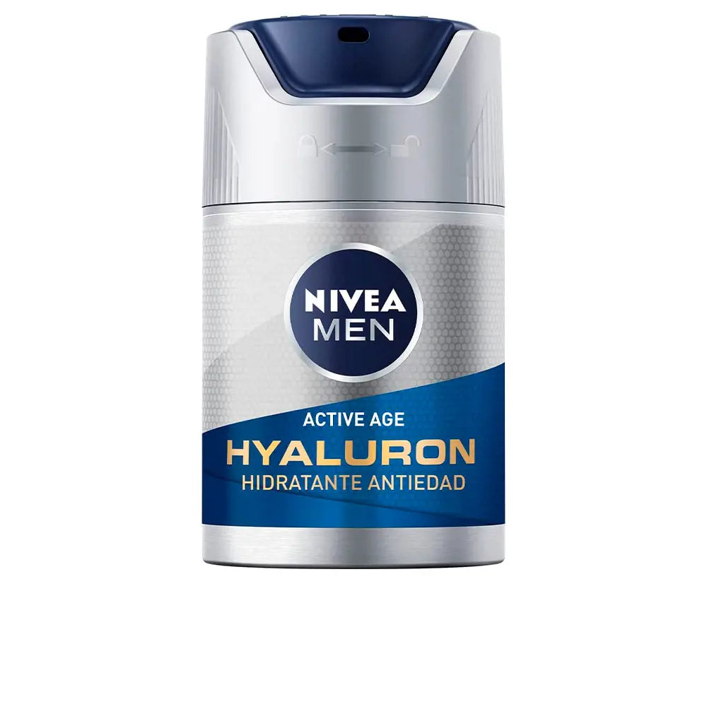 NIVEA-MEN ACTIVE AGE hidratante antirrugas DNAge 50 ml-DrShampoo - Perfumaria e Cosmética