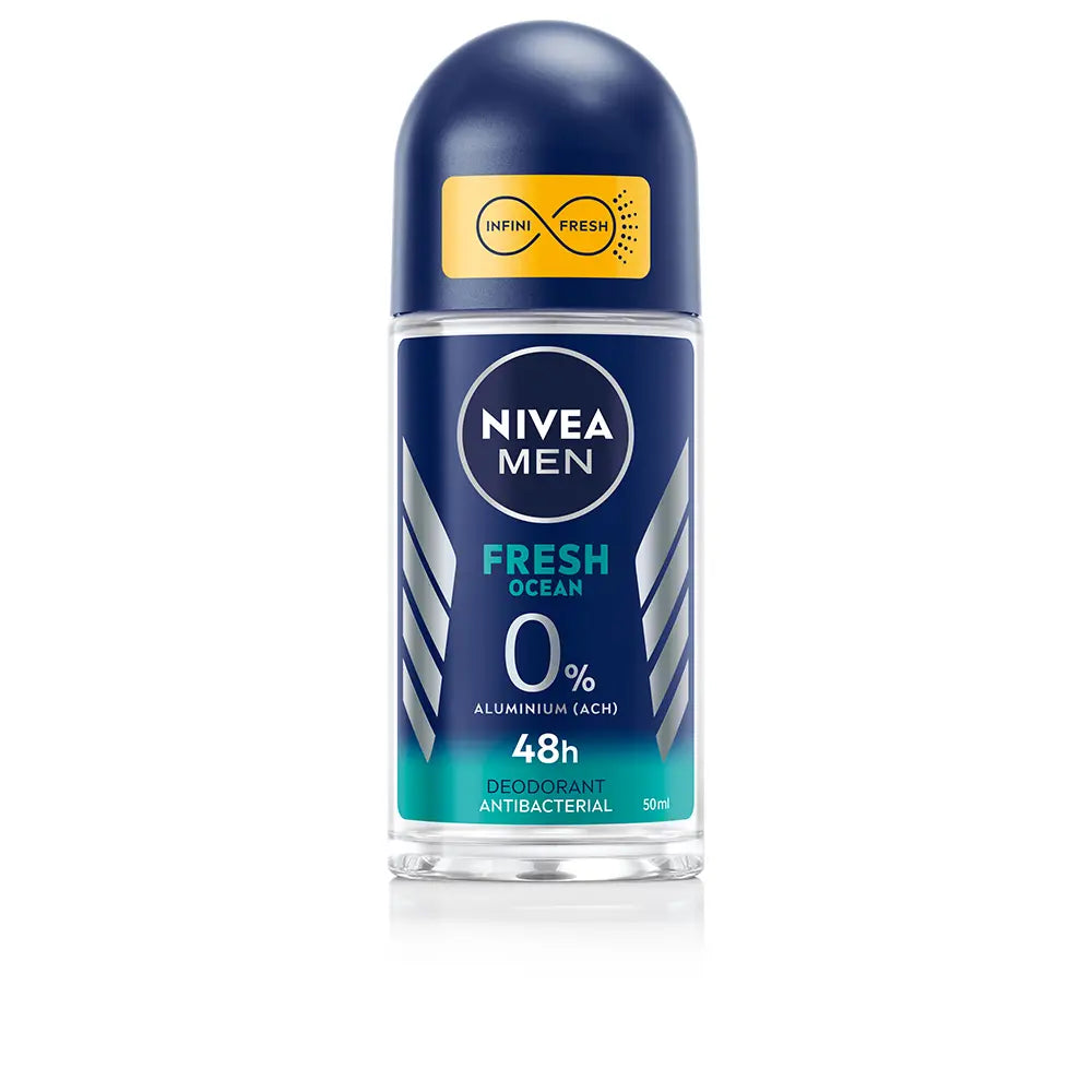 NIVEA-MEN FRESH OCEANO deo roll-on 50 ml-DrShampoo - Perfumaria e Cosmética