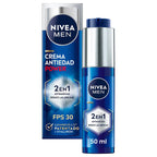 NIVEA-MEN POWER creme antienvelhecimento 2 em 1 FPS30 50 ml-DrShampoo - Perfumaria e Cosmética
