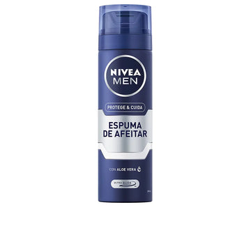 NIVEA-MEN PROTECT & CARE para espuma de barbear 200 ml-DrShampoo - Perfumaria e Cosmética Imagem principal do produto