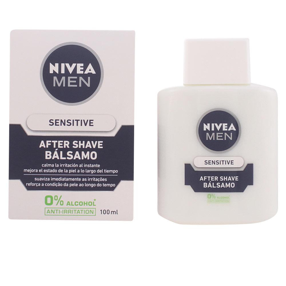 NIVEA-MEN SENSITIVE bálsamo pós-barba 0% álcool 100 ml-DrShampoo - Perfumaria e Cosmética