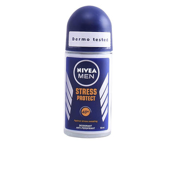 NIVEA-MEN STRESS PROTECT deo roll-on 50 ml-DrShampoo - Perfumaria e Cosmética Imagem principal do produto
