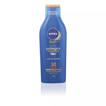 NIVEA-PROTETOR SOLAR E HIDRATANTE leite SPF30 200 ml-DrShampoo - Perfumaria e Cosmética Imagen principal del producto