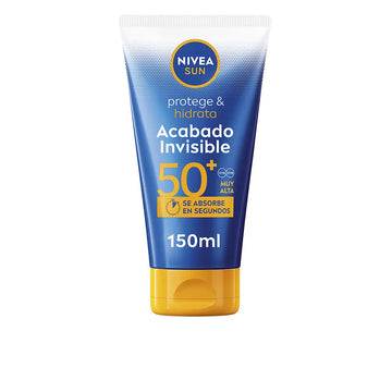 NIVEA-PROTETOR SOLAR HIDRATANTE acabamento invisível loção solar FPS50 150 ml.-DrShampoo - Perfumaria e Cosmética Main image