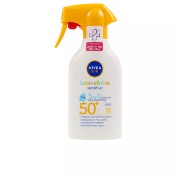 NIVEA-Pistola SUN BABIES&KIDS SENSITIVE SPF50+ 270 ml-DrShampoo - Perfumaria e Cosmética Main image