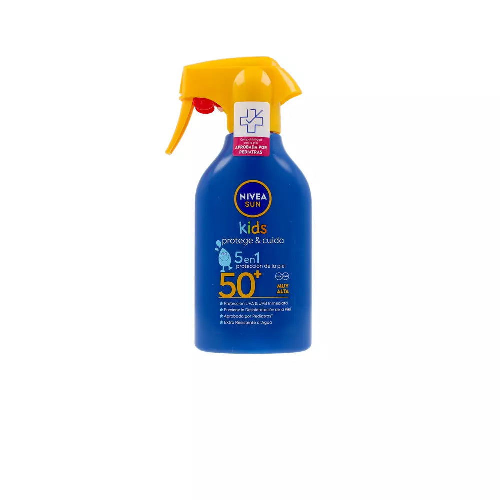 NIVEA-Pistola SUN CHILDREN PROTECT & CARE SPF50 270 ml-DrShampoo - Perfumaria e Cosmética