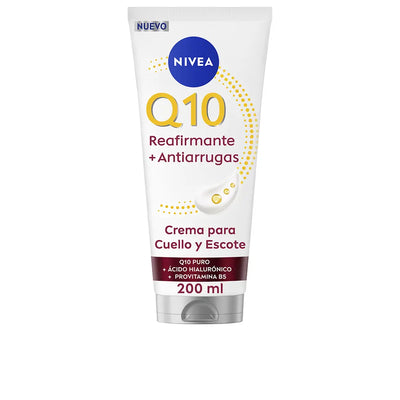 NIVEA-Q10+ Creme antirrugas reafirmante para pescoço e decote 200 ml-DrShampoo - Perfumaria e Cosmética
