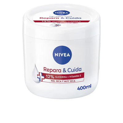 NIVEA-REPARO E CUIDADO 12% glicerina + vitamina E 400 ml-DrShampoo - Perfumaria e Cosmética