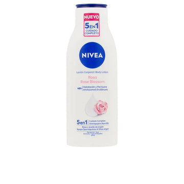 NIVEA-ROSE BLOSSOM loção corporal 5 em 1 400 ml-DrShampoo - Perfumaria e Cosmética Imagem principal do produto