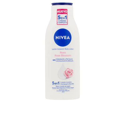 NIVEA-ROSE BLOSSOM loção corporal 5 em 1 400 ml-DrShampoo - Perfumaria e Cosmética