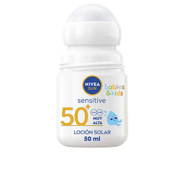 NIVEA-SUN BABIES&KIDS loção solar roll-on FPS50+ 50 ml-DrShampoo - Perfumaria e Cosmética Main image