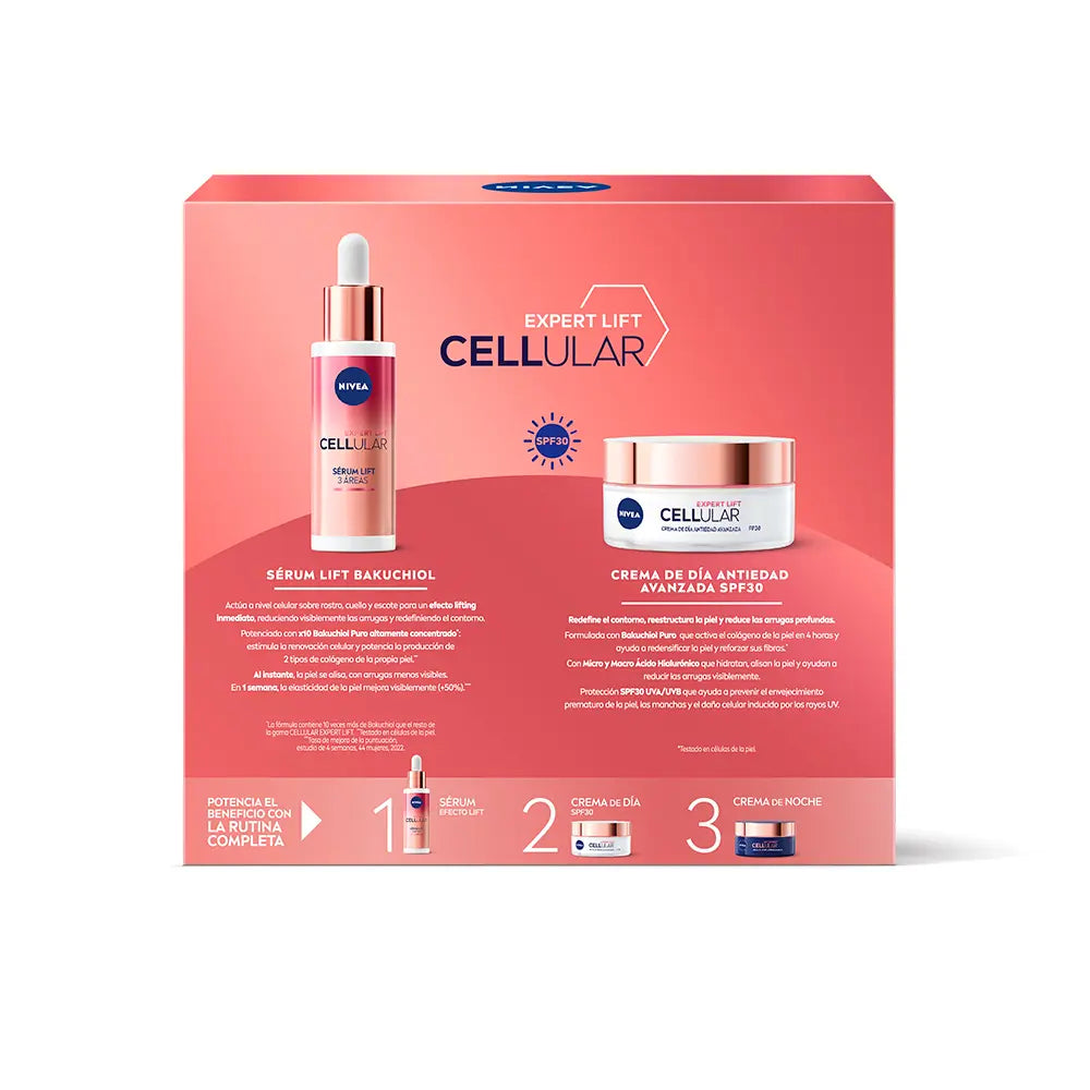 NIVEA-TRATAMENTO EFEITO LIFTING COM CASO BAKUCHIOL 2 unid.-DrShampoo - Perfumaria e Cosmética