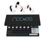 NOOVES-20 folhas de unhas em gel premium Twirl Glam.-DrShampoo - Perfumaria e Cosmética