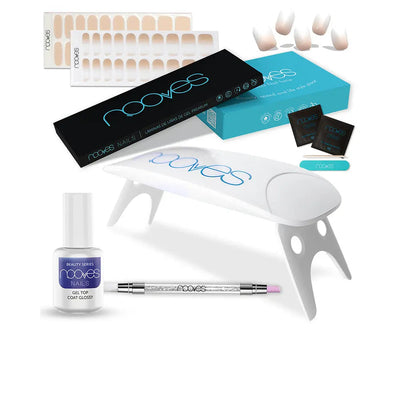 NOOVES-CASE PREMIUM DE FOLHAS DE UNHAS EM GEL 8 u-DrShampoo - Perfumaria e Cosmética