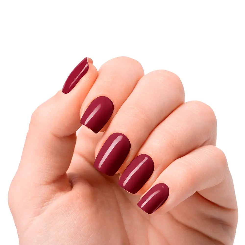 NOOVES-FILME DE UNHAS DE GEL chuva da meia-noite premium luxo sólido #vermelho-DrShampoo - Perfumaria e Cosmética