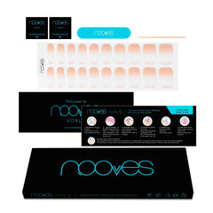 NOOVES-FILMES DE UNHAS DE GEL nude baby boomer premium luxo #gradient-DrShampoo - Perfumaria e Cosmética