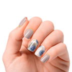 NOOVES-FILMES PARA UNHAS DE GEL elegante floral premium luxo #metallic-DrShampoo - Perfumaria e Cosmética